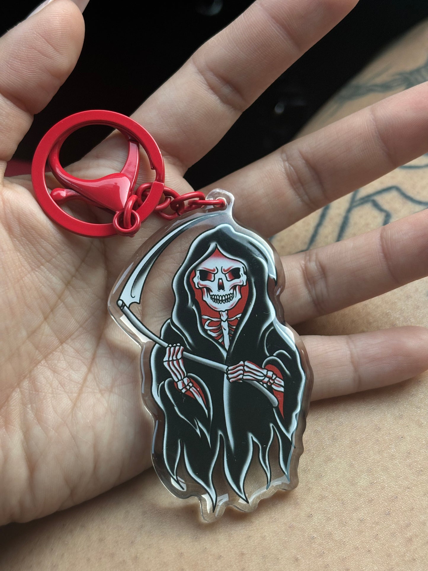 Grim Reaper keychain