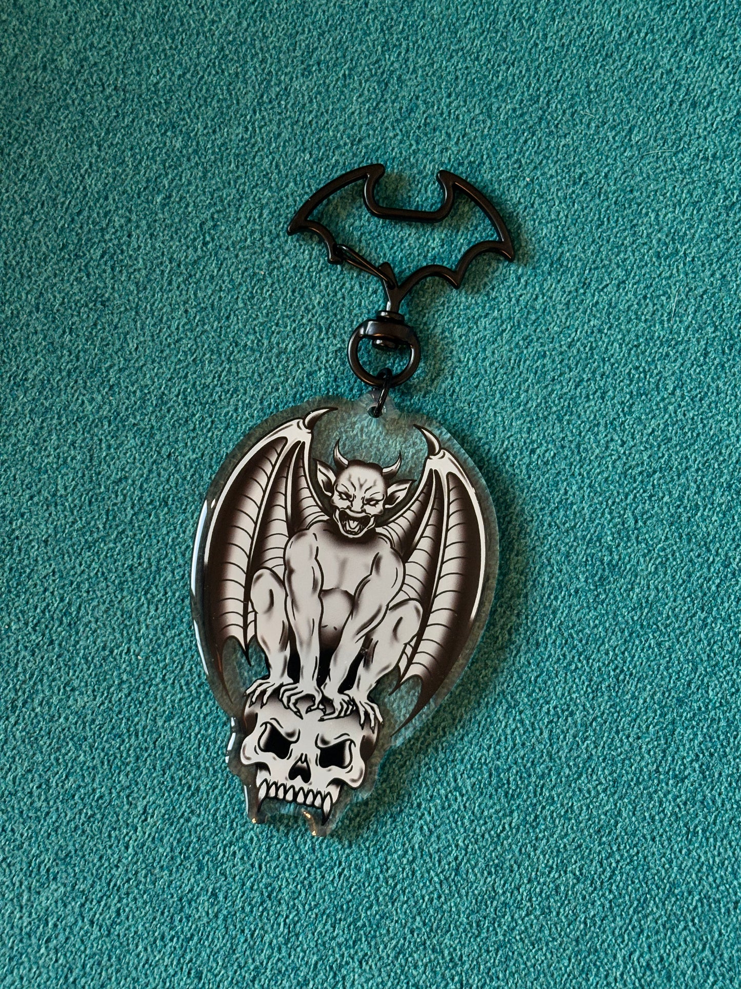 Gargoyle Keychain