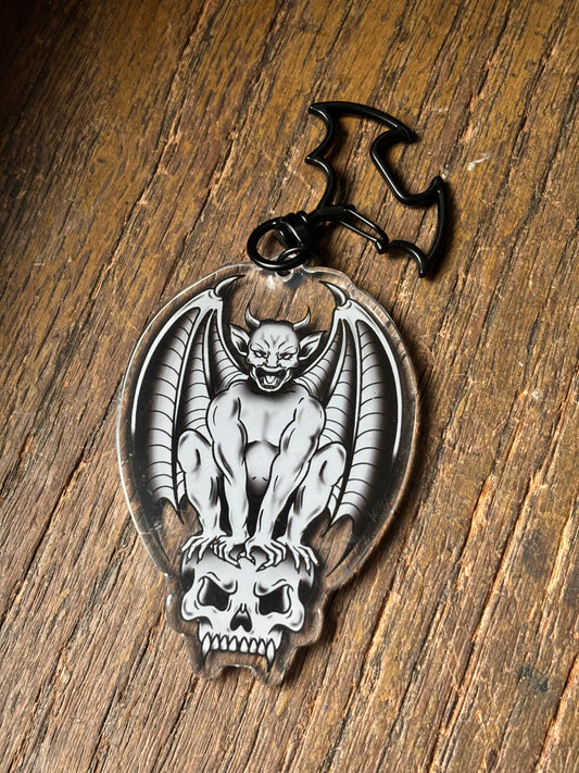 Gargoyle Keychain