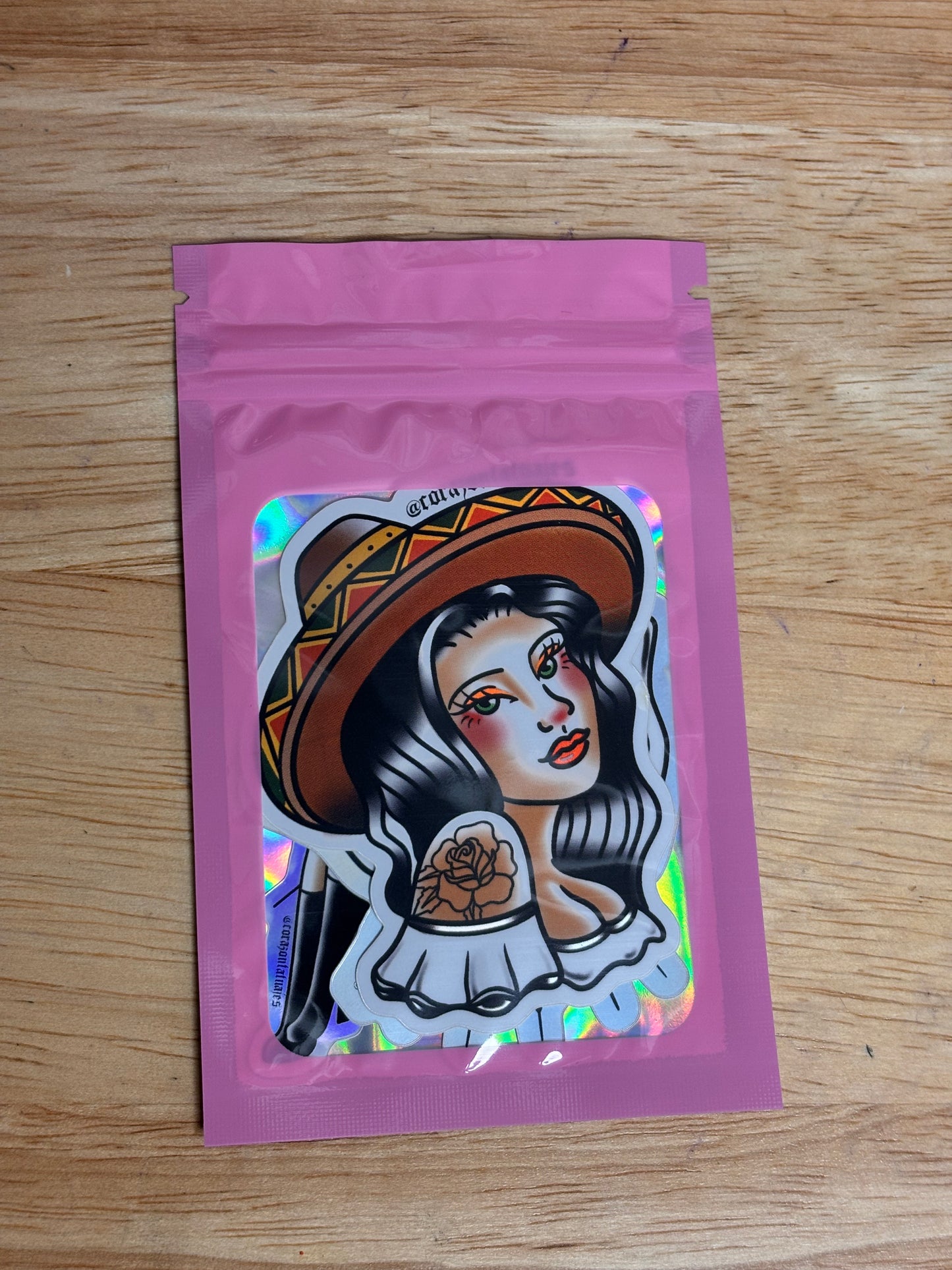 Holographic sticker packs <3